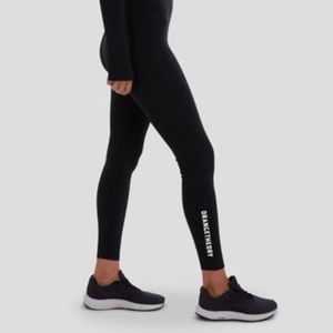 Orangetheory Md Black Leggings w/ Pockets